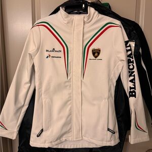 Lamborgini Squadra Corse Softshell Jacket - White